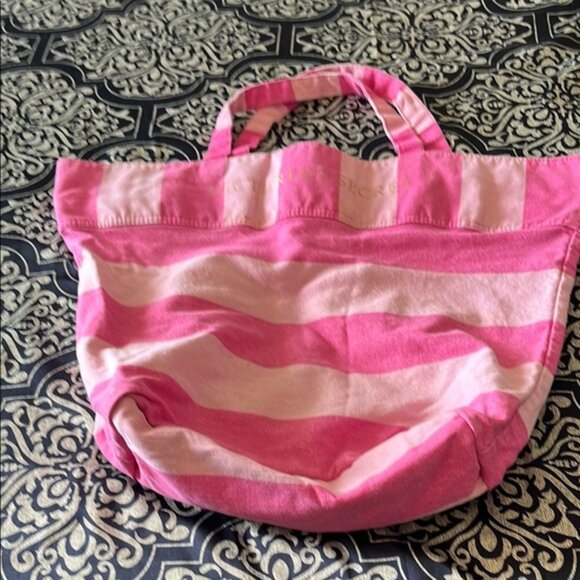Victoria’s secret Pink Striped Women's Tote Bag - Picture 1 of 5